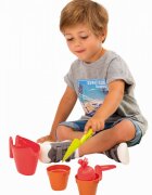 Ecoiffier Set roaba cu masina de tuns iarba