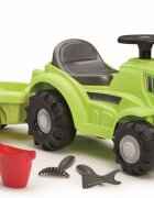 Ecoiffier Tractor ride on cu remorca 85 cm