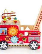 Ecotoys Antemergator educational cu blocuri din lemn TL09025