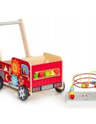 Ecotoys Antemergator educational cu blocuri din lemn TL09025