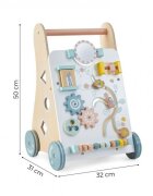 Ecotoys Antemergator educativ din lemn 2115n