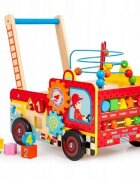 Ecotoys Antemergator educativ Pompieri blocuri labirint multicolor