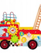 Ecotoys Antemergator educativ Pompieri blocuri labirint multicolor