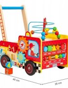 Ecotoys Antemergator educativ Pompieri blocuri labirint multicolor