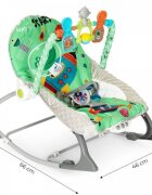 Ecotoys Balansoar 2 in 1 cu vibratii si sunete 27244
