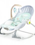 Ecotoys Balansoar 3 in 1 cu vibratii si melodii 27224 elefant
