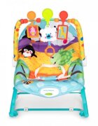 Ecotoys Balansoar cu vibratii 2 in 1 8615 turcoaz