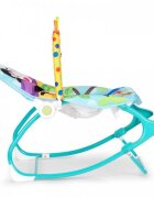 Ecotoys Balansoar cu vibratii 2 in 1 8615 turcoaz