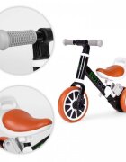 Ecotoys Bicicleta 2 in 1 cu pedale detasabile 2 ani+ Negru greutate admisa 30 kg