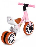 Ecotoys Bicicleta 2 in 1 cu pedale detasabile 2 ani+ Roz greutate admisa 30 kg