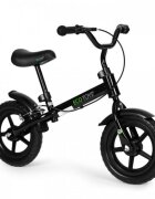 Ecotoys Bicicleta fara pedale cu frana de mana si roti din spuma Eva YM-BB-3 negru