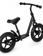 Ecotoys Bicicleta fara pedale EVA JT-BB-05 cu platforma si roti din spuma negru