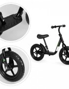 Ecotoys Bicicleta fara pedale EVA JT-BB-05 cu platforma si roti din spuma negru
