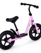 Ecotoys Bicicleta fara pedale EVA JT-BB-05 cu platforma si roti din spuma roz