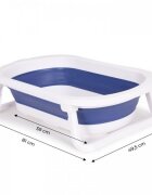 Ecotoys Cadita de baie cu dop de scurgere HA-B27 albastru