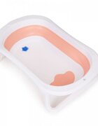 Ecotoys Cadita de baie cu dop de scurgere HA-B27 roz
