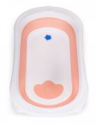 Ecotoys Cadita de baie cu dop de scurgere HA-B27 roz