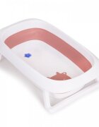 Ecotoys Cadita de baie cu dop de scurgere HA-B31 roz