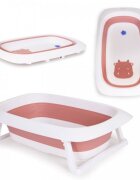 Ecotoys Cadita de baie cu dop de scurgere HA-B31 roz