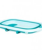 Ecotoys Cadita de baie cu dop de scurgere HA-B37 Albastru