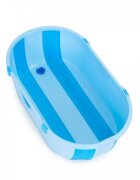 Ecotoys Cadita de baie cu dop de scurgere HA-B46 Albastru