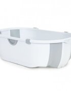 Ecotoys Cadita de baie cu dop de scurgere HA-B46 Gri