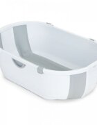 Ecotoys Cadita de baie cu dop de scurgere HA-B46 Gri