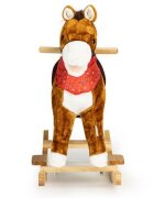 Ecotoys Calut balansoar cu sunete si coada in miscare XL-106 maro