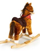 Ecotoys Calut balansoar cu sunete si coada in miscare XL-106 maro