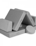 Ecotoys Canapea extensibila modulara pentru copii gri