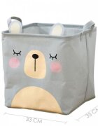 Ecotoys Cos pentru depozitarea jucariilor OR89SZ Gri