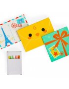 Ecotoys Cutie pentru scrisori din lemn pentru copii 2623