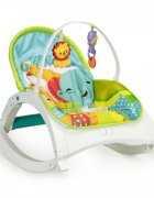 Ecotoys Fotoliu Balansoar 3 In 1 Cu Vibratii 88954 Jungla