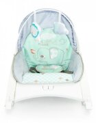 Ecotoys Fotoliu balansoar 3 in 1 cu vibratii si tava 27231 elefant