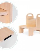 Ecotoys Inaltator pentru copii din lemn 31.5 x 36.5 x 39 cm