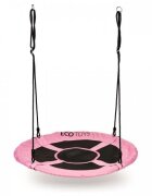 Ecotoys Leagan de gradina Boc110 pentru copii 110 cm 150 kg roz
