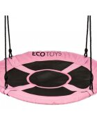 Ecotoys Leagan de gradina Boc110 pentru copii 110 cm 150 kg roz