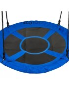 Ecotoys Leagan pentru copii rotund tip cuib de barza suspendat 100 cm MIR6001 albastru