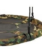 Ecotoys Leagan pentru copii rotund tip cuib de barza suspendat 100 cm MIR6001 camuflaj