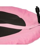 Ecotoys Leagan pentru copii rotund tip cuib de barza suspendat 100 cm MIR6001 roz