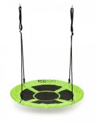 Ecotoys Leagan pentru copii rotund tip cuib de barza suspendat 100 cm MIR6001 verde