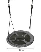Ecotoys Leagan pentru copii SW100 cuib de barza gri