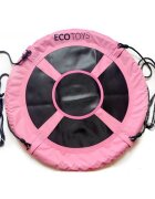 Ecotoys Leagan pentru copii SW100 cuib de barza roz