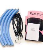 Ecotoys Leagan pentru copii SW100 cuib de barza roz