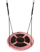 Ecotoys Leagan pentru copii SW100 cuib de barza roz