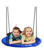 Ecotoys Leagan rotund tip cuib albastru