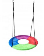 Ecotoys Leagan rotund tip cuib cu spatiu pentru picioare multicolor