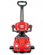 Ecotoys Masinuta copii de impins 3 in 1 381 rosu maner parental detasabil spatiu de depozitare suport pentru picioare greutate maxim admisa 25 kg