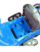 Ecotoys Masinuta copii de impins Mini Cooper 321 albastru cu maner de impins detasabil suport pentru picioare bara de protectie panou muzical recomandata copiilor cu varsta cuprinsa intre 1 si 3 ani