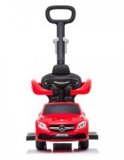 Ecotoys Masinuta pentru copii de impins Mercedes 639 Rosu cu maner pentru a putea fi controlata si impinsa de catre parinte bara de protectie detasabila suport pentru picioare volan cu sunete